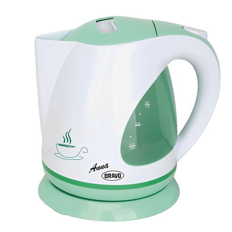 Vízforraló Anna 1.2 literes, 2200 W - fehér-zöld (B-4365)