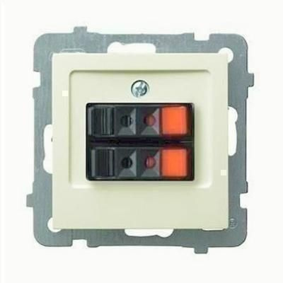 Castella hangfal csatlakozó (2 jobb + 2 bal), elefántcsont