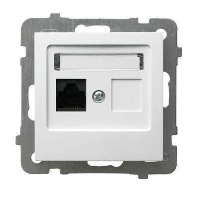 Castella számítógép aljzat (RJ45x1), fehér