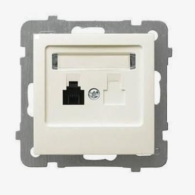 Castella telefon aljzat (RJ11x1), elefántcsont