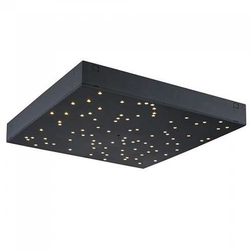 Csillagos égbolt LED panel (30x30cm) távirányítóval 8 Watt - fekete