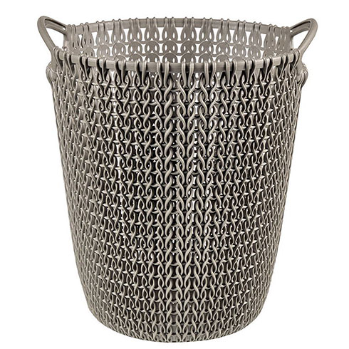 Knit papírkosár (7L) - Barna
