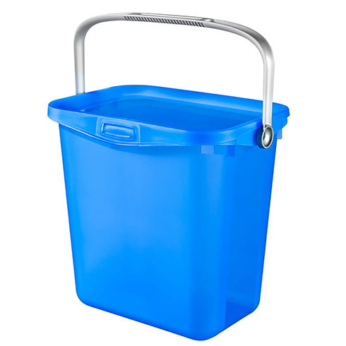 Multiboxx félig átlátszó tároló doboz (6L) - Kék