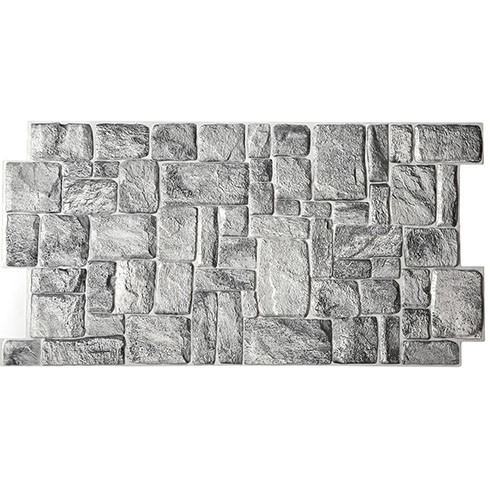 Flexpanel PVC falburkoló lap - Dark Stone (szürke kő)