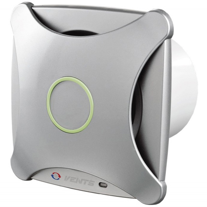 Design ventilátor alu matt X (100 mm) alap típus