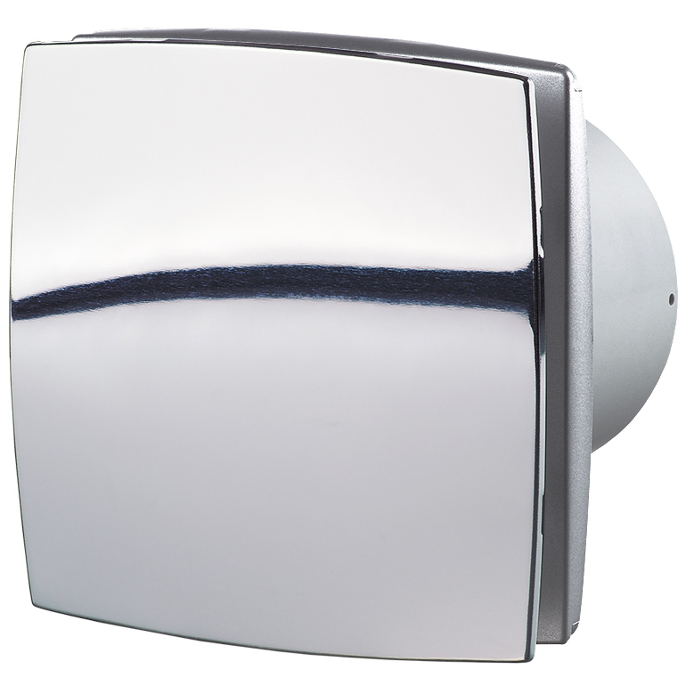 Dekor ventilátor króm, LDA (100 mm) alap típus