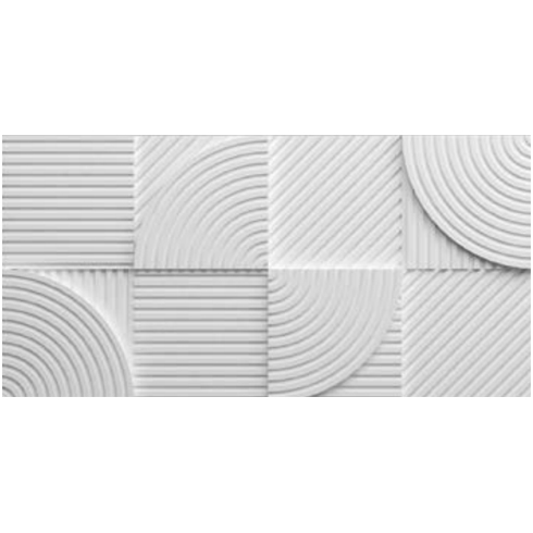 Dekorációs 3D falpanel, festhető, XPS (96x48cm) PD-4 geometrikus minta