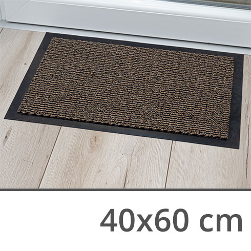 Doormat szennyfogó szőnyeg (40x60 cm) barna színű lábtörlő