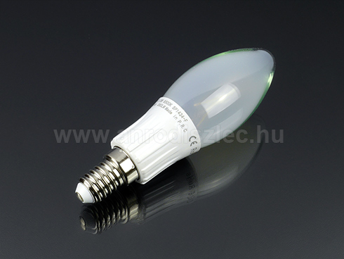 LED lámpa E14 Filament (3W/300°) Gyertya - meleg fehér