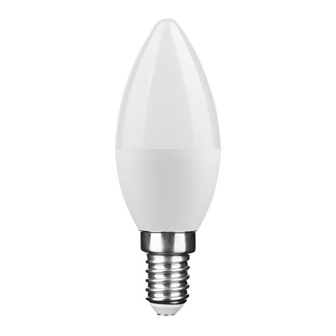 E14 LED lámpa (5.5W/280°) Gyertya - meleg fehér (IQ LED - TÜV)