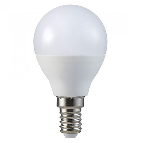 E14 LED lámpa (5.5W/220°) Kisgömb - meleg fehér (IQ LED - TÜV)