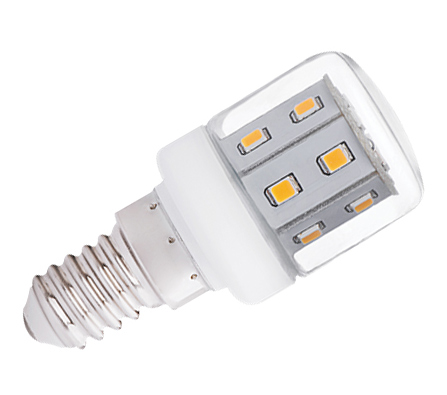 LED lámpa E14 (2.6W/270°) Mini - meleg fehér