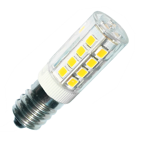LED lámpa E14 (5W/360°) Mini rúd - meleg fehér