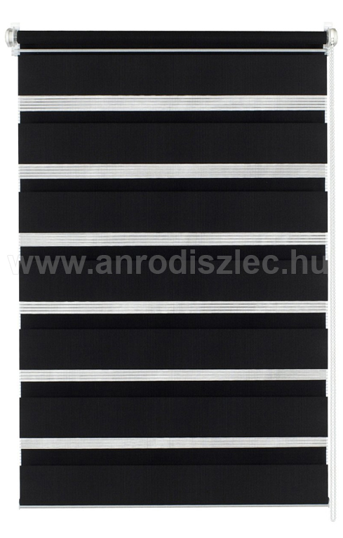EASYFIX sávos roló, fekete, ablakra: 75x150 cm