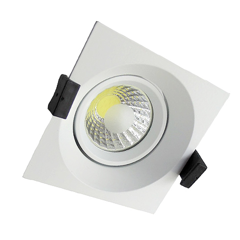 Edge-ws LED spot lámpatest (8W) fehér - hideg fehér