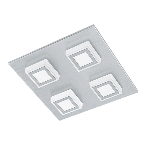 MASIANO mennyezeti LED lámpatest (4x3.3W) alumínium
