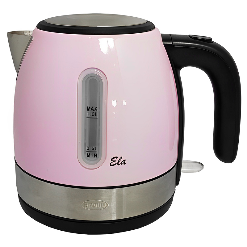 Vízforraló Ela 1 literes, 2000 W - Rózsaszín (B-4690)