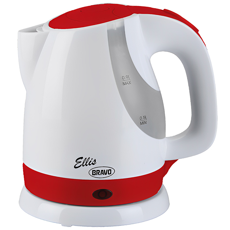 Ellis vízforraló 1300W - piros (B-4364)