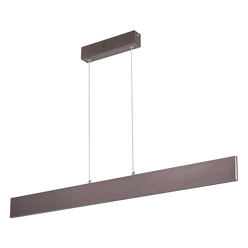 Elinor LED függeszték (18W) - metál barna