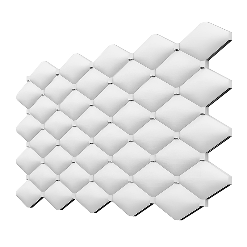 Poliuretán 3D rombusz mintás falpanel, 119 x 52 cm (W 351) ART Decor