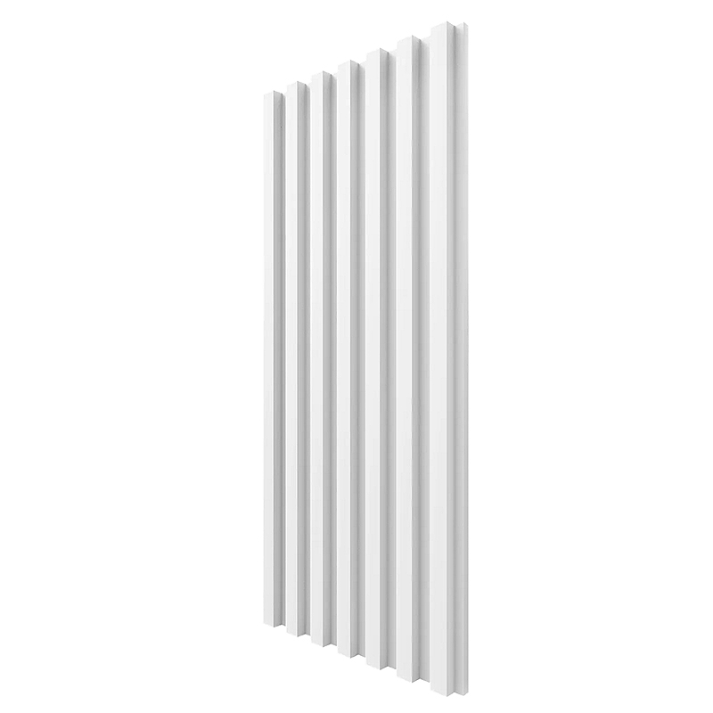Poliuretán 3D bordás falpanel, festhető és ütésálló (100 cm x 43 cm)