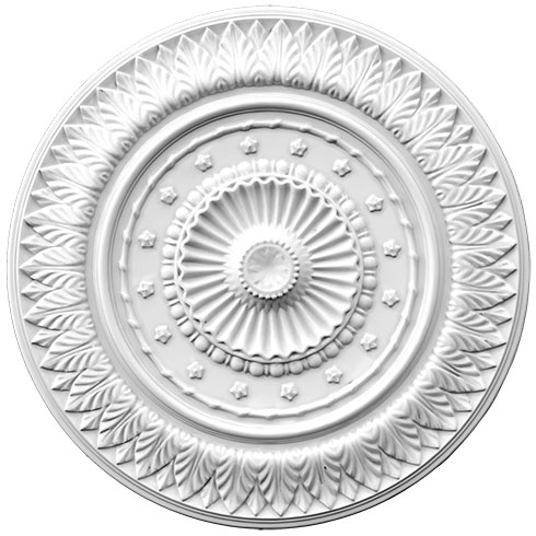 Poliuretán rozetta (R 137) oldalfalra, mennyezetre (67 cm)