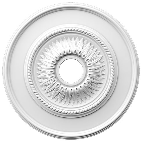 Poliuretán rozetta (R 139) oldalfalra, mennyezetre (59,6 cm)