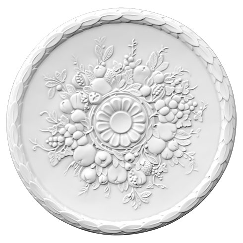 Poliuretán rozetta (R 148) oldalfalra, mennyezetre (57,5 cm)