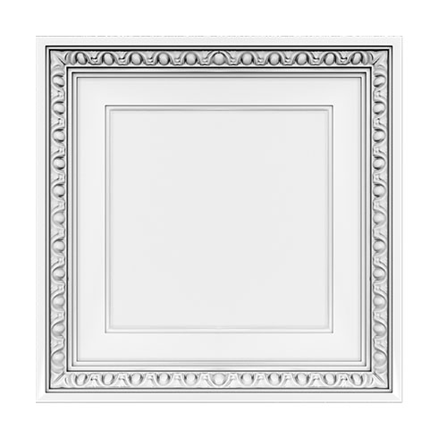 Poliuretán kazetta (R 214) oldalfalra, mennyezetre (60,1x60,1 cm)