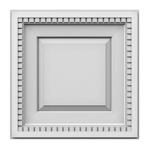 Poliuretán kazetta (R 250) oldalfalra, mennyezetre (60,3x60,3 cm)