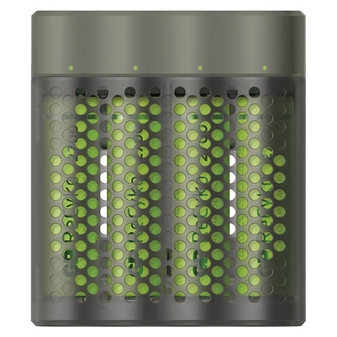 GP Akkumulátor töltő Speed M451 + 4xAA ReCyko 2600mAh tölthető elem