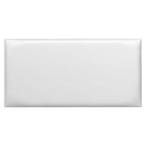 Exkluzív bőrpanel, bőr falpanel: Kaiman-1003 Ezüst (25x50 cm)