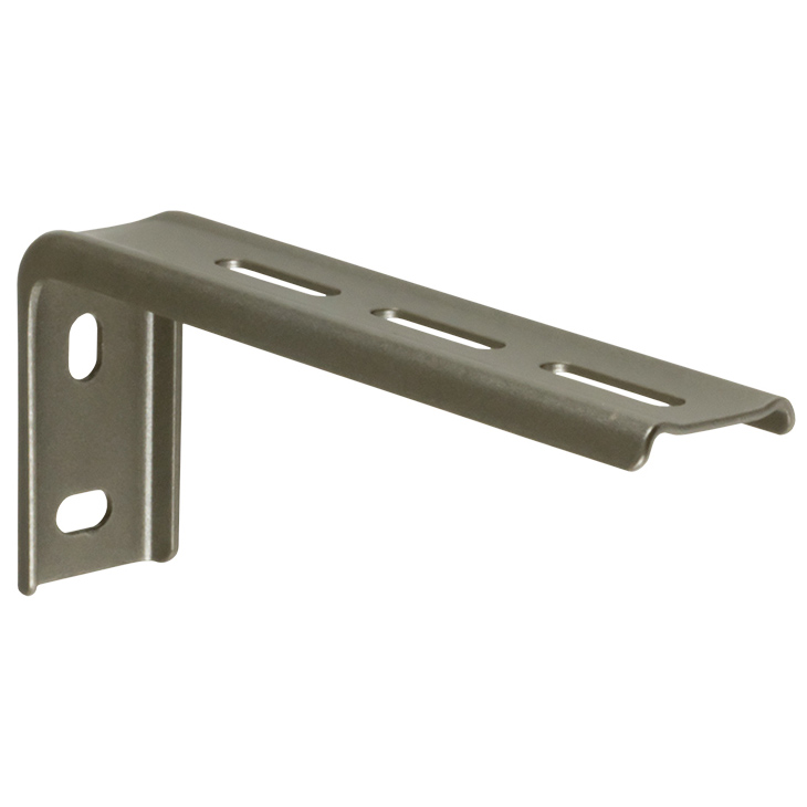 Alu-front karnishoz fali konzol, oldalfali (12 cm) pezsgő