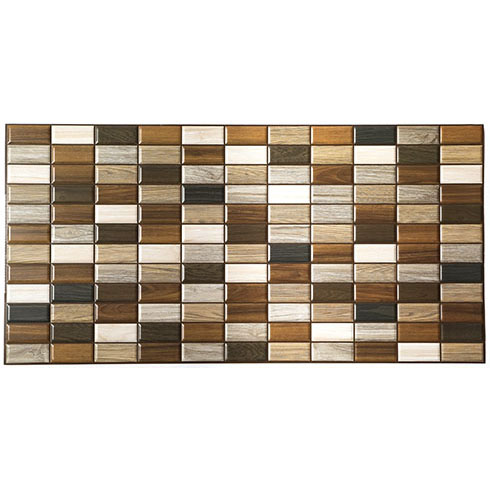 Flexpanel PVC falburkoló lap - Chocolate (famintás, barna árnyalatok)