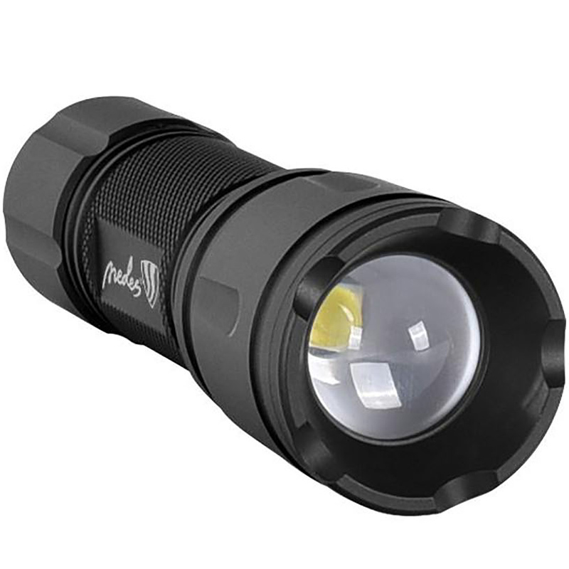 Focus LED elemlámpa (5W - 200lm) fekete