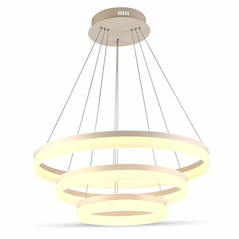 - VTAC ledes design csillár (80W) - meleg fényű (3871)
