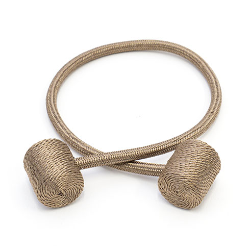 Mágneses függönyelkötő (40cm) bronz