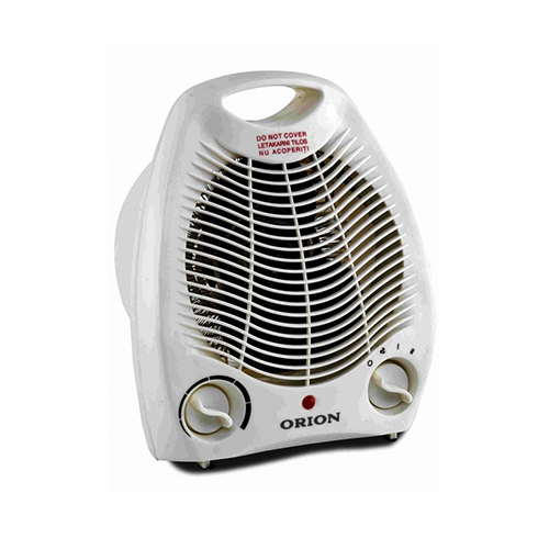 Fűtőventilátor (1000-2000W) fehér, ventilátoros hősugárzó