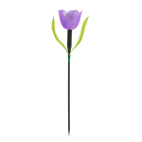 Nagy tulipán, kerti szolár LED lámpa
