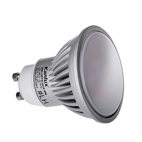 LED lámpa GU10 (7W/120°) hideg fehér KL Kifutó!