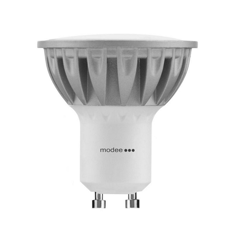 LED lámpa GU10 (7W/110°) hideg fehér, kerámia Kifutó!