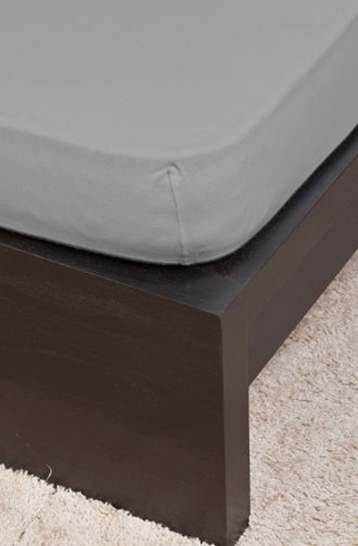 Jersey gumis lepedő (100 x 200 cm) - Antracit