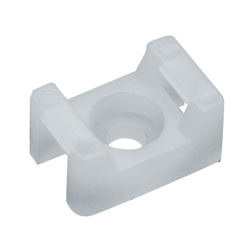 Kábelkötegelő tartó, csavarfurattal (100 darab) max 4.8 mm széles kötegelőhöz