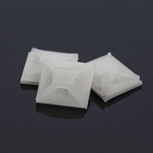Kábelkötegelő tartó, öntapadós (100 darab) max 2.8 mm széles kötegelőhöz