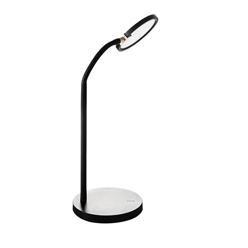 Follo LED W asztali lámpa 6W - meleg fehér - fekete