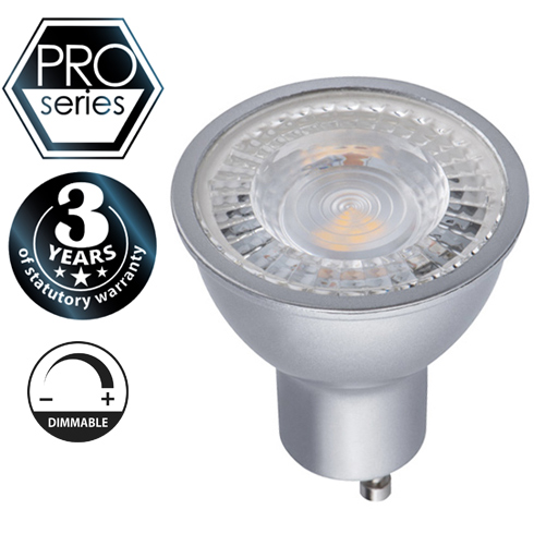 LED lámpa GU10 (7.5W/120°) természetes fehér, dimmelhető, ProDIM utolsók