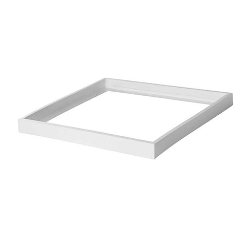 LED panel kiemelő, falonkívüli beépítőkeret (60x60x6.5cm) ADTR-H, összeszerelt