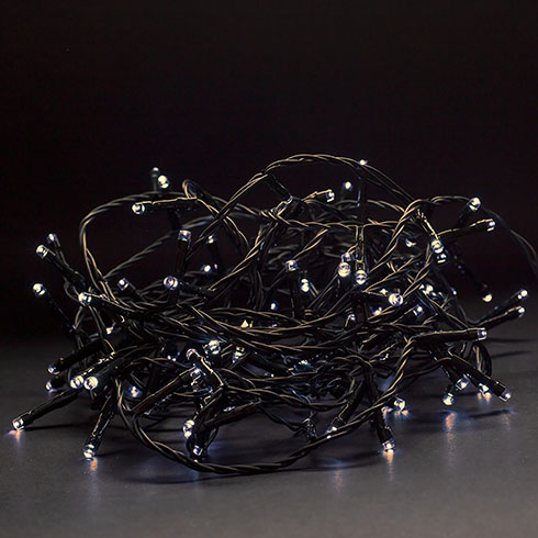 Classic LED kültéri fényfüzér (14m/180 LED) meleg fehér, 8 funkciós