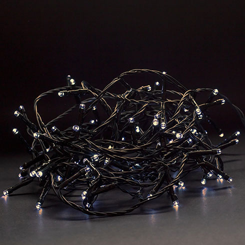 Classic LED kültéri fényfüzér (24m/240 LED) meleg fehér, 8 funkciós
