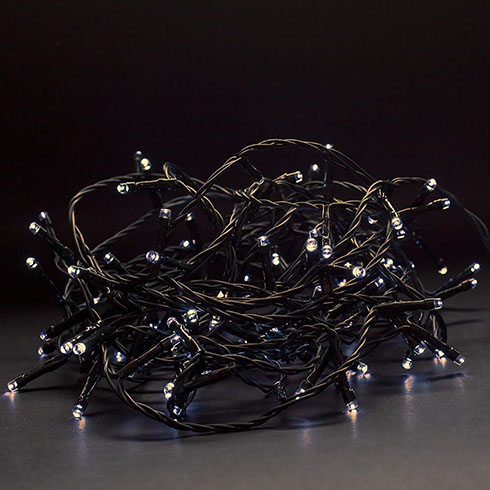 Smart LED fényfüzér - telefonról is vezérelhető (9m/120 LED) meleg fehér
